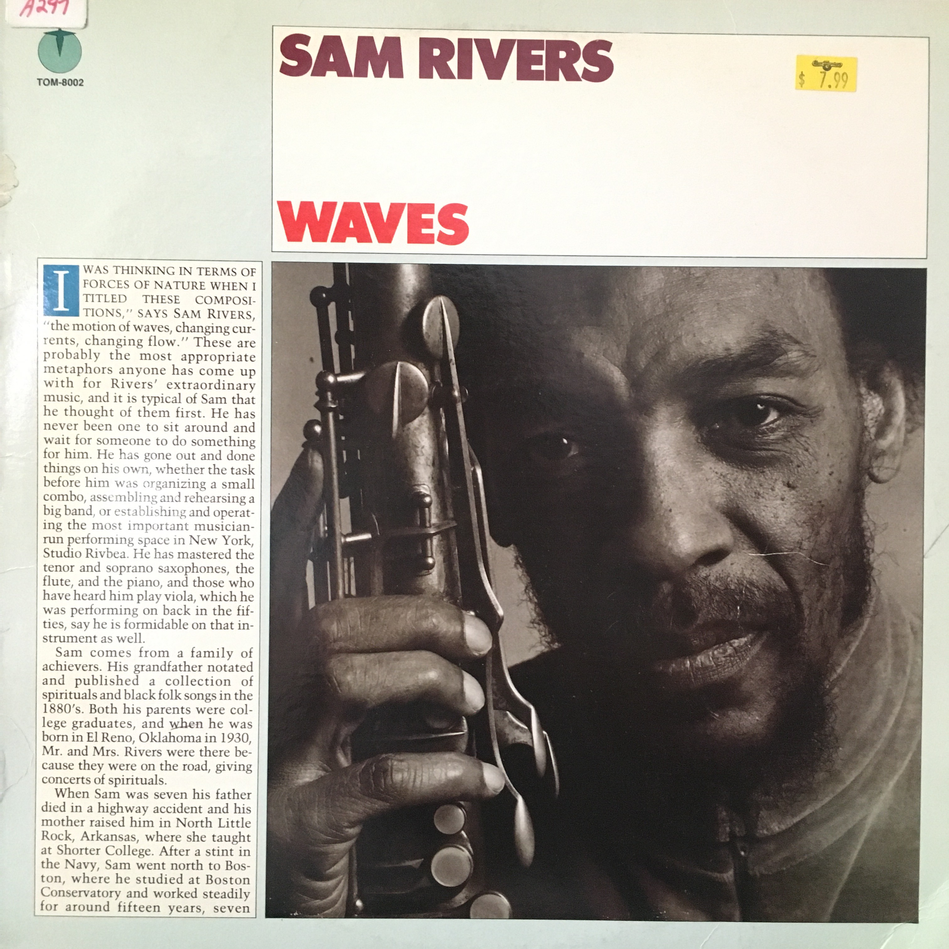 sam rivers waves front
